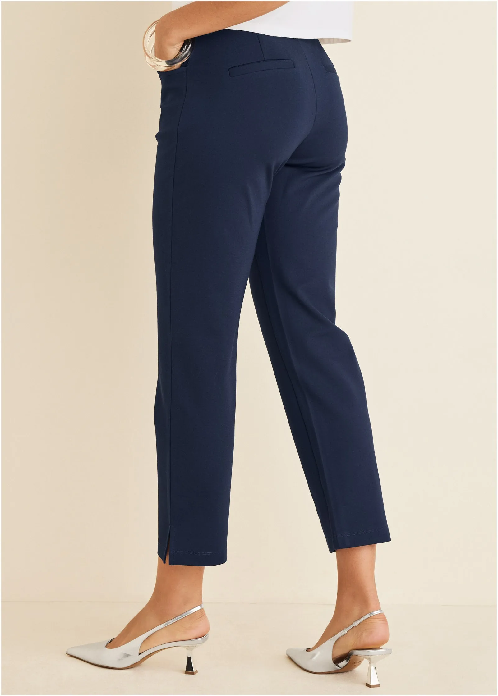 Raquel Straight Leg Pants - Navy sold by VENUS product image thumbnail 2