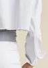 Cropped Denim Jacket - White Denim sold by VENUS