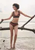 Nikki Bralette Top - Beach Stripes sold by VENUS