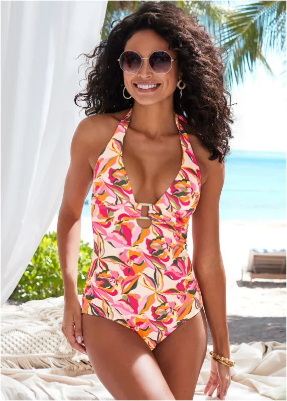 Printed One Piece - Tropical Sunrise sold by VENUS