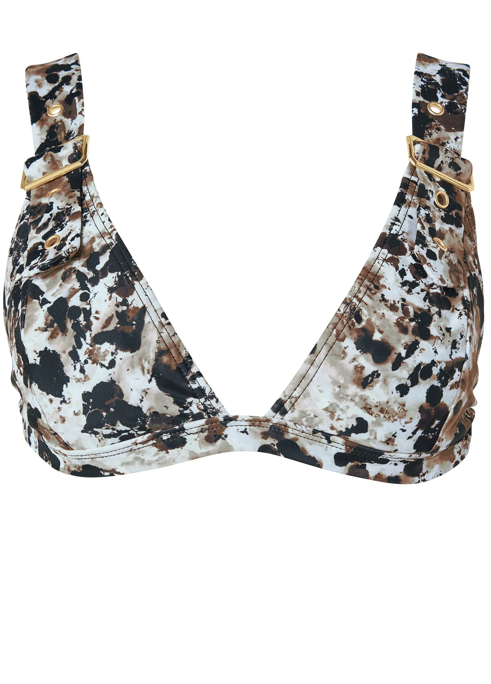Jet Set Belted Triangle Top - Tiger Eye sold by VENUS product image thumbnail 5