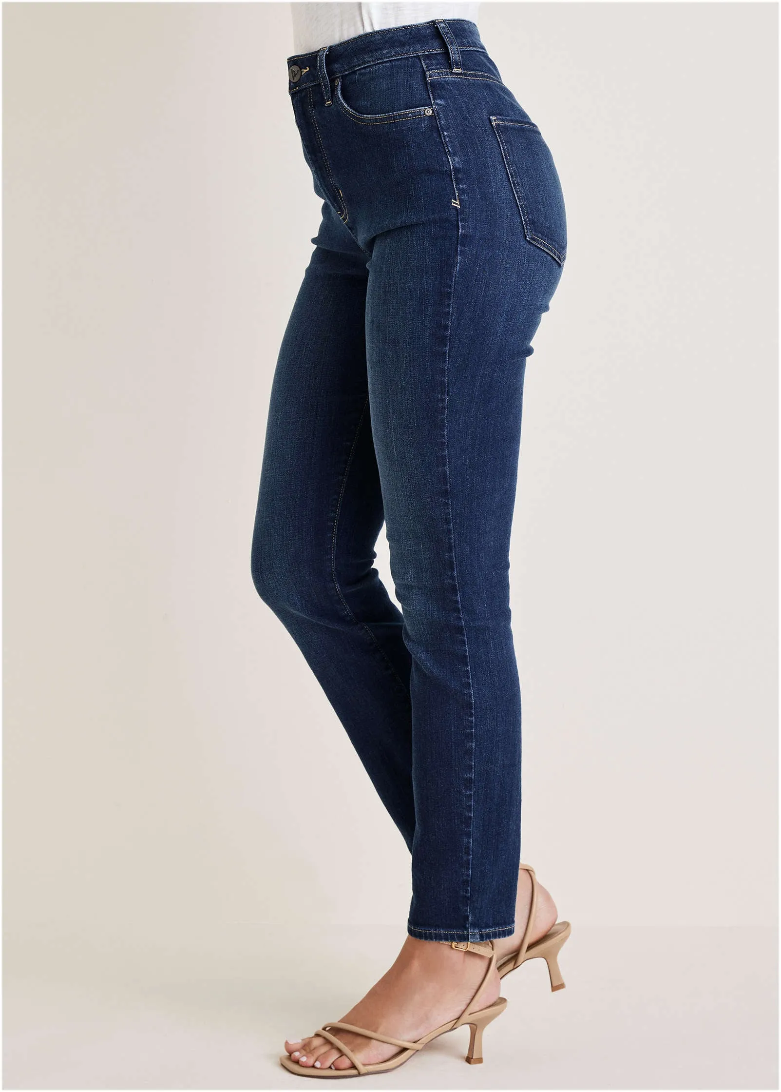 Slim Leg Jeans - Dark Wash sold by VENUS product image thumbnail 3
