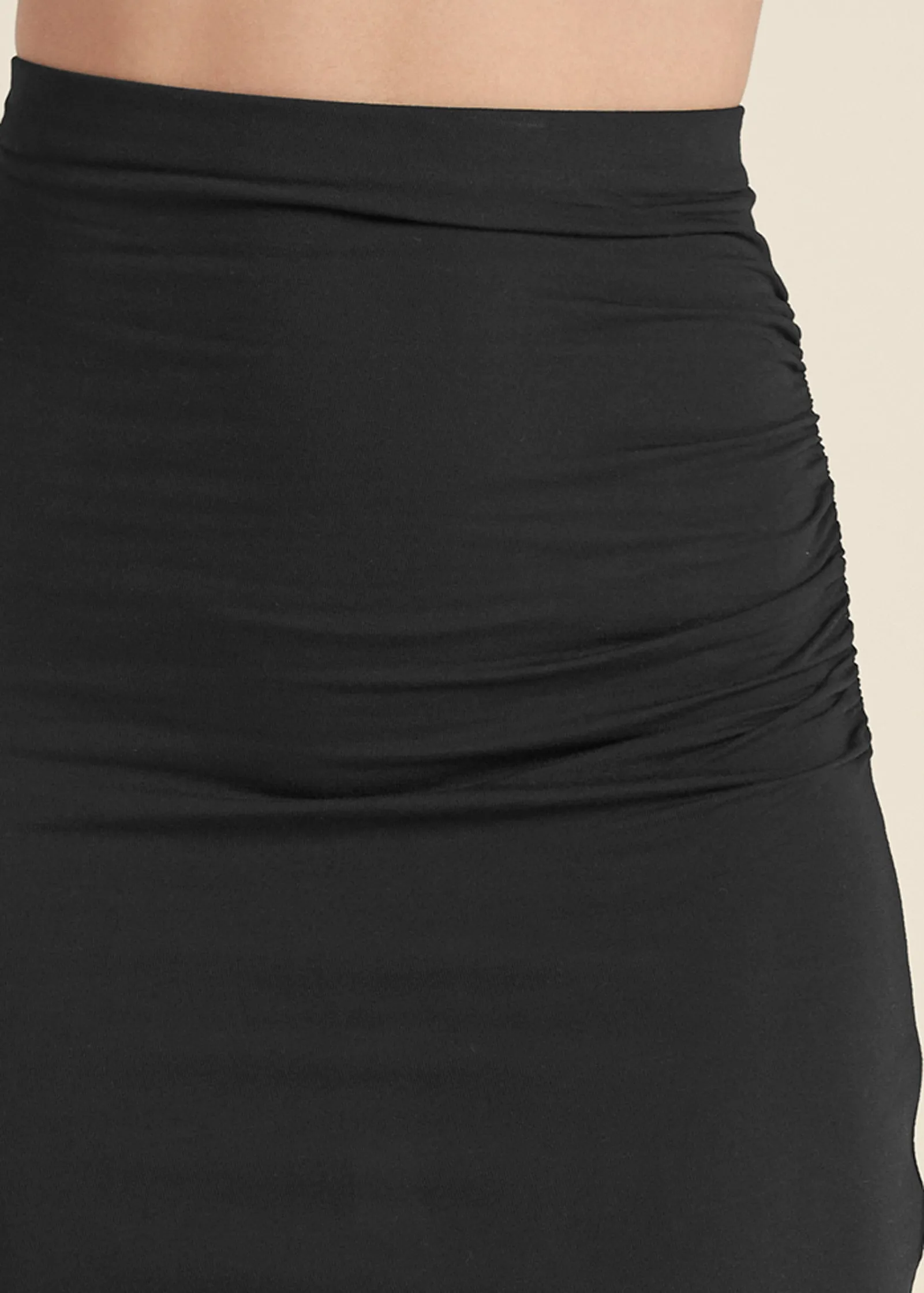 Easy Midi Skirt - Black sold by VENUS product image thumbnail 4