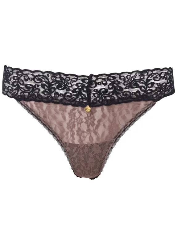 Pearl By VENUS® Allover Lace Thong 3 Pack - Orion's Belt sold by VENUS