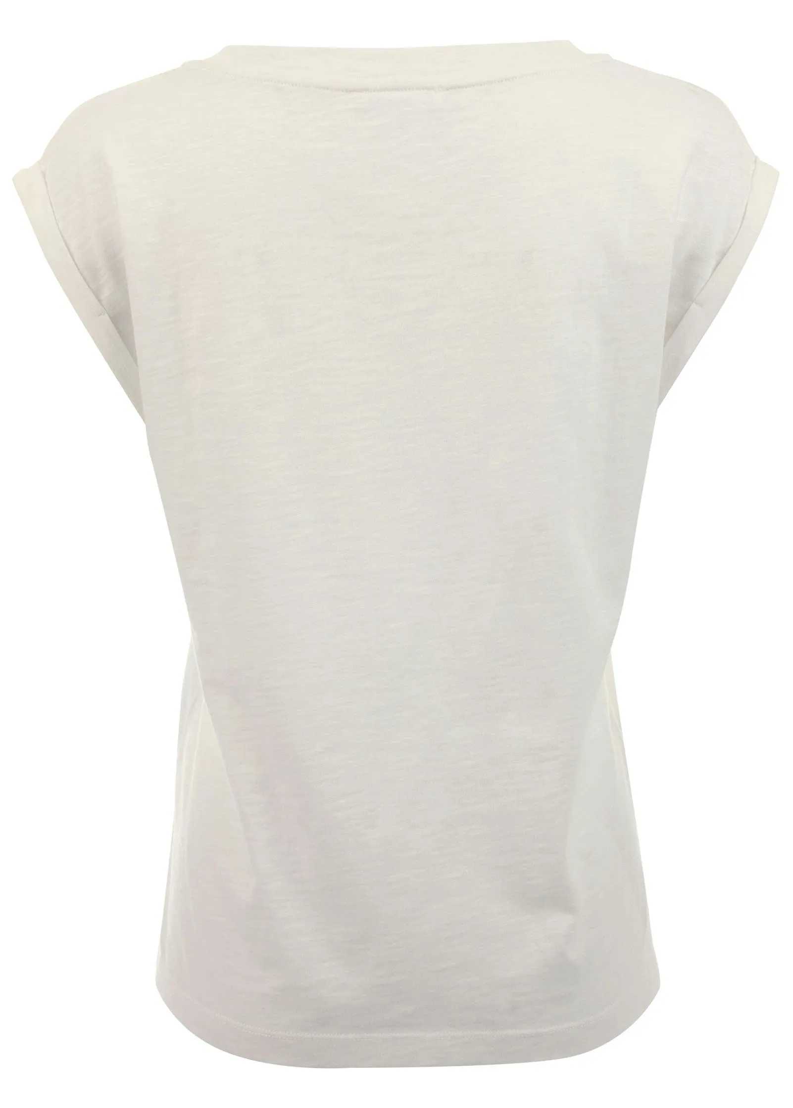 Scoop Neck Tee - Off White sold by VENUS product image thumbnail 4