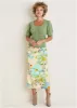 Midi Slip Skirt - Coquette Bouquet sold by VENUS
