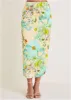 Midi Slip Skirt - Coquette Bouquet sold by VENUS