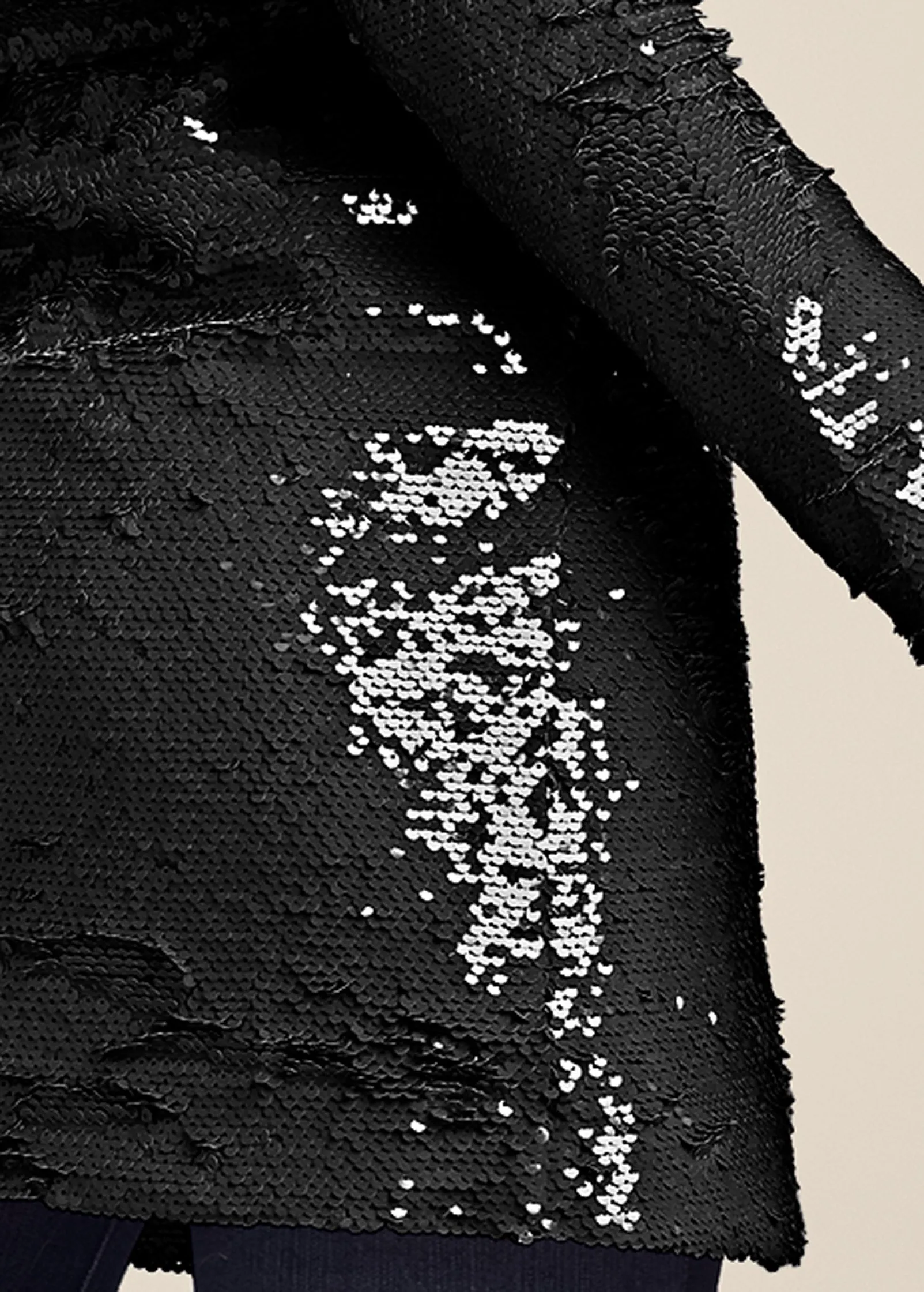 Allover Sequin Blazer - Black sold by VENUS product image thumbnail 5