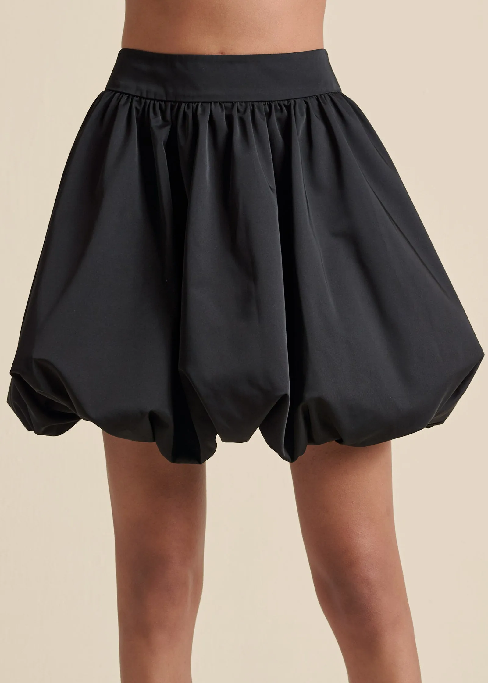 Taffeta Bubble Skirt - Black sold by VENUS product image thumbnail 4