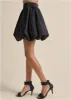 Taffeta Bubble Skirt - Black sold by VENUS