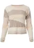 Textured Pullover Sweater - Cream sold by VENUS