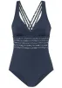 Strappy Back One-Piece - 5 Stripe sold by VENUS