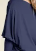 Off-Shoulder Dress - Navy sold by VENUS