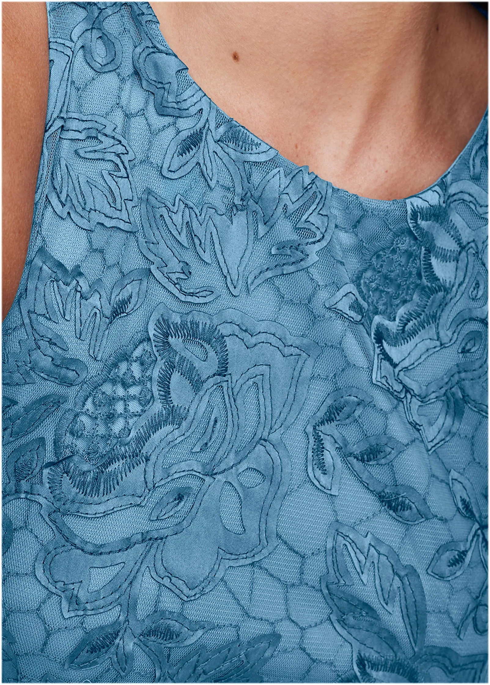 Lace Mini Dress - Niagara sold by VENUS product image thumbnail 3