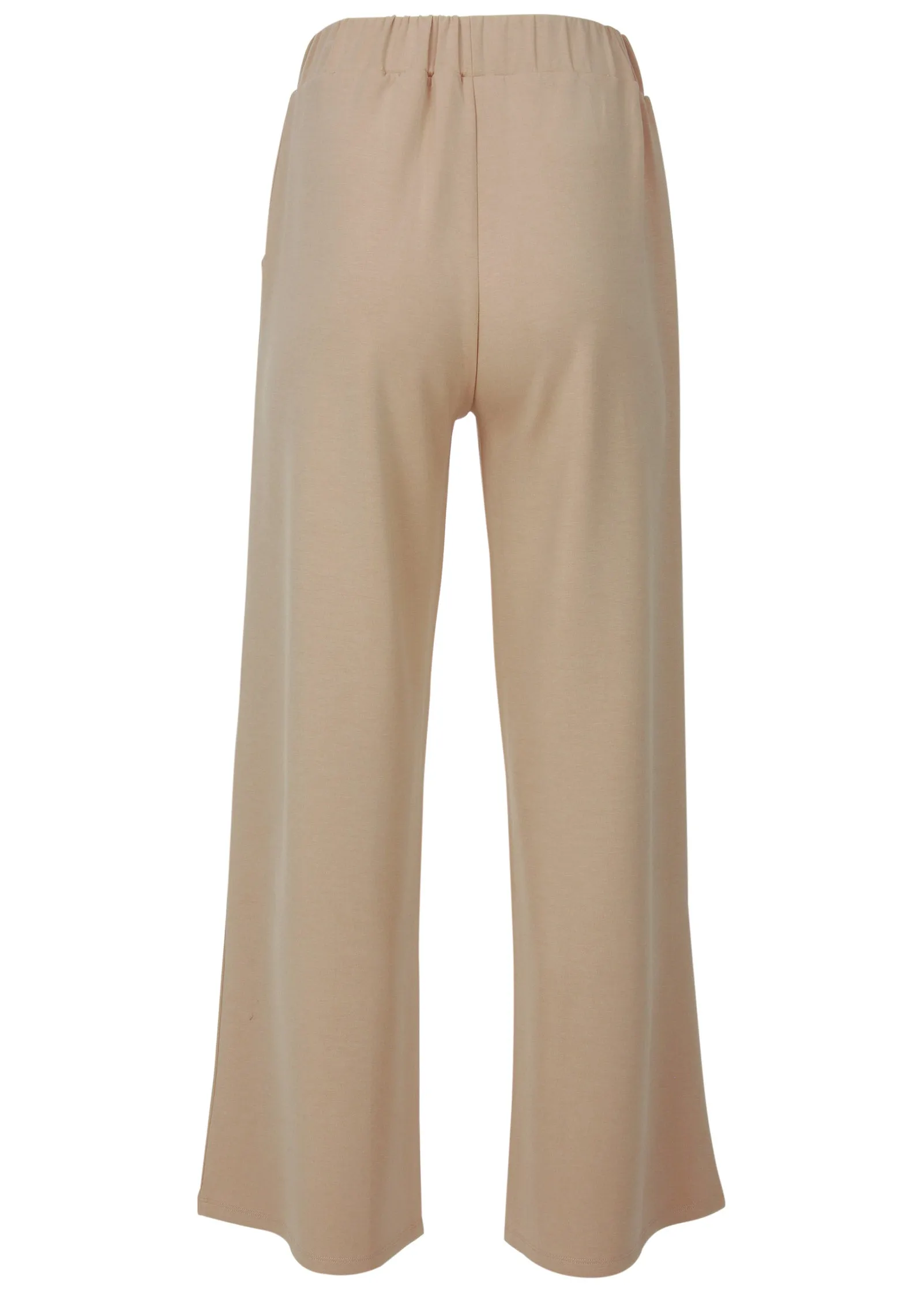 Double Knit Wide Leg Pants - Tan sold by VENUS product image thumbnail 5