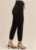 Velveteen Pull On Pants - Black sold by VENUS