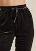 Velveteen Pull On Pants - Black sold by VENUS