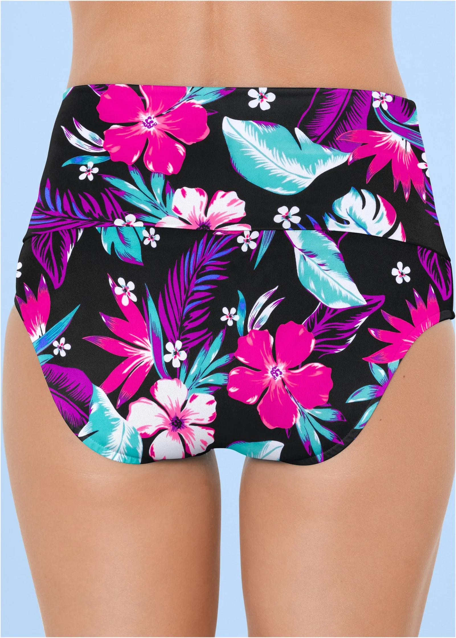 Leila High-Waist Bottom - Neon Tropical sold by VENUS product image thumbnail 5