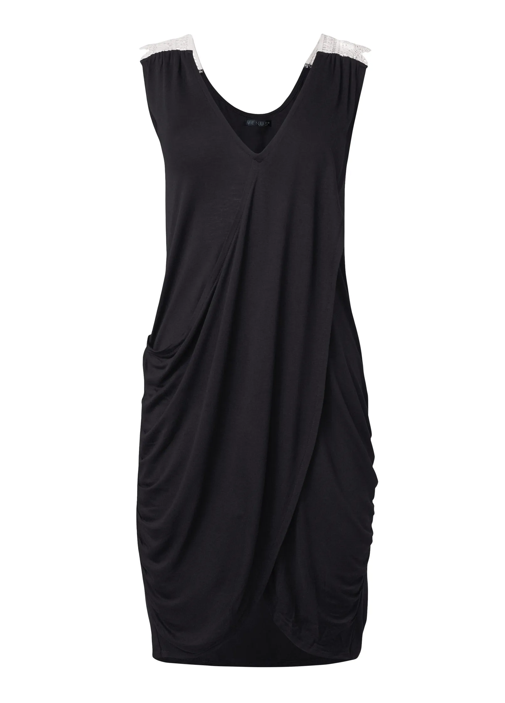 Overlay Cover-Up Dress - Black Beauty sold by VENUS product image thumbnail 5