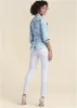Lace-Up Back Denim Top - Denim Multi sold by VENUS
