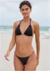 Beaded String Bikini Bottom - Black Beauty sold by VENUS