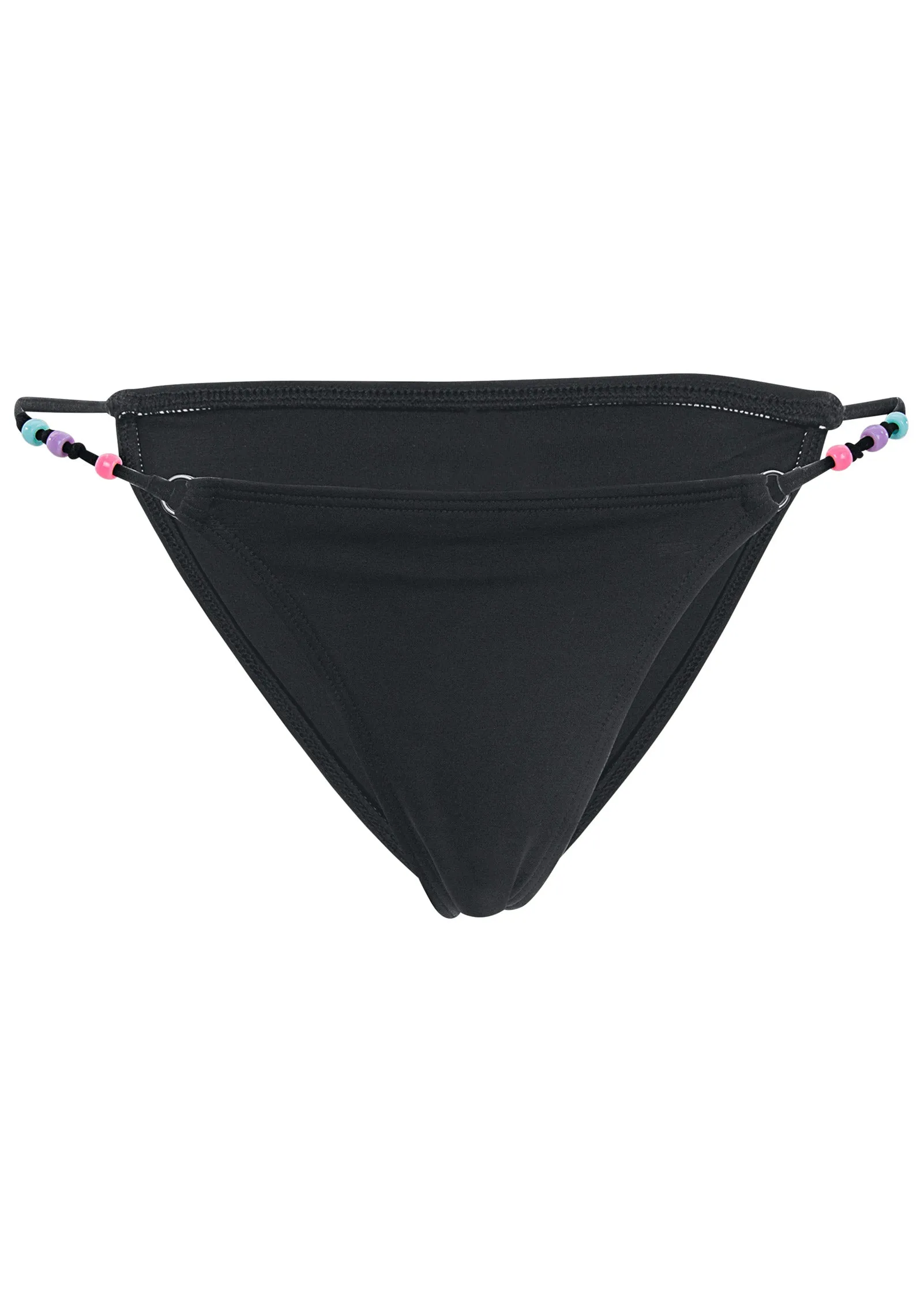 Beaded String Bikini Bottom - Black Beauty sold by VENUS product image thumbnail 3