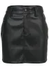 Faux Leather Mini Skirt - Black sold by VENUS