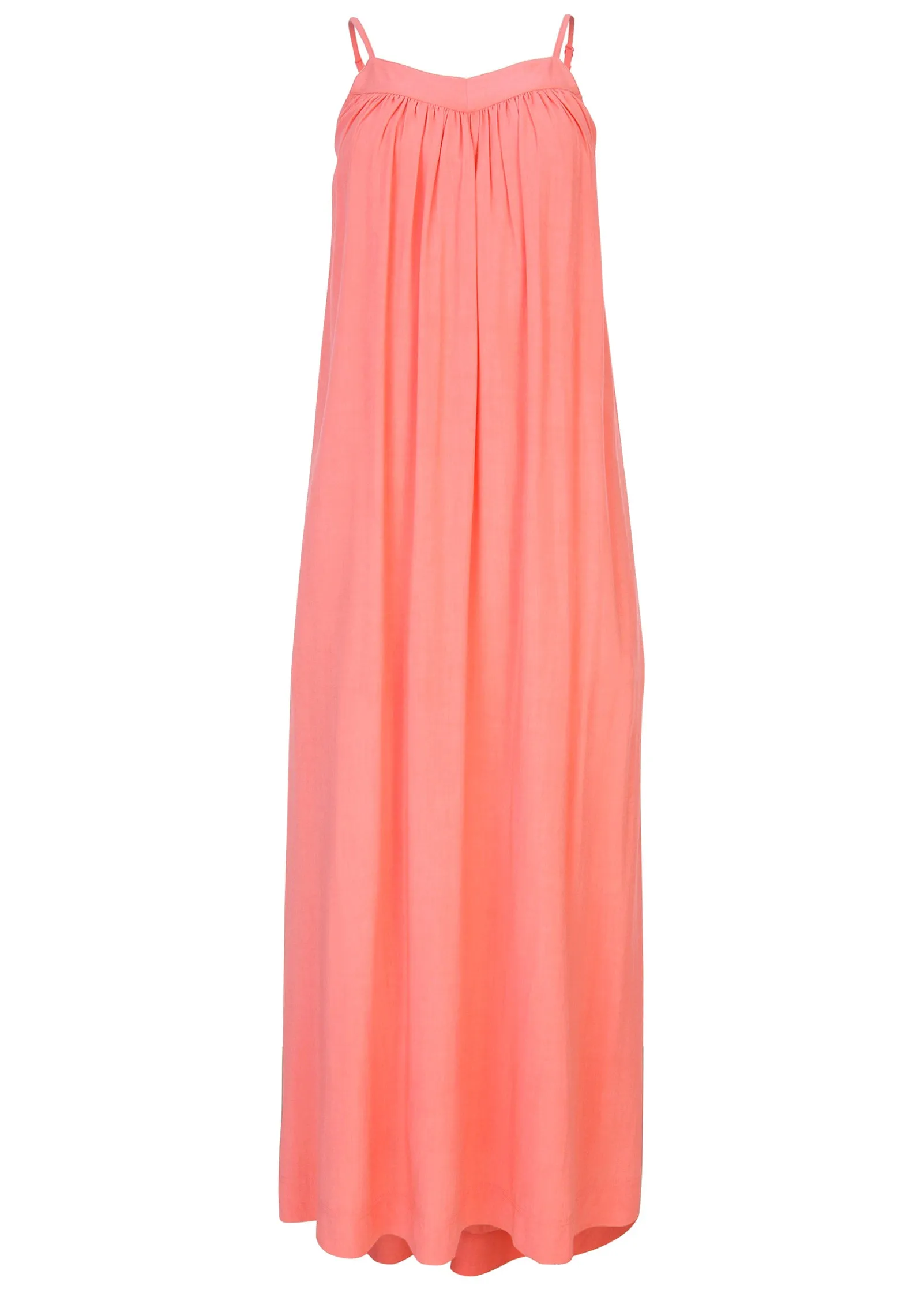 V-Neck Maxi Dress - Coral sold by VENUS product image thumbnail 3