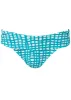 Sandpiper Mid-Rise Bottom - Checker Me Blue sold by VENUS
