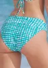 Sandpiper Mid-Rise Bottom - Checker Me Blue sold by VENUS