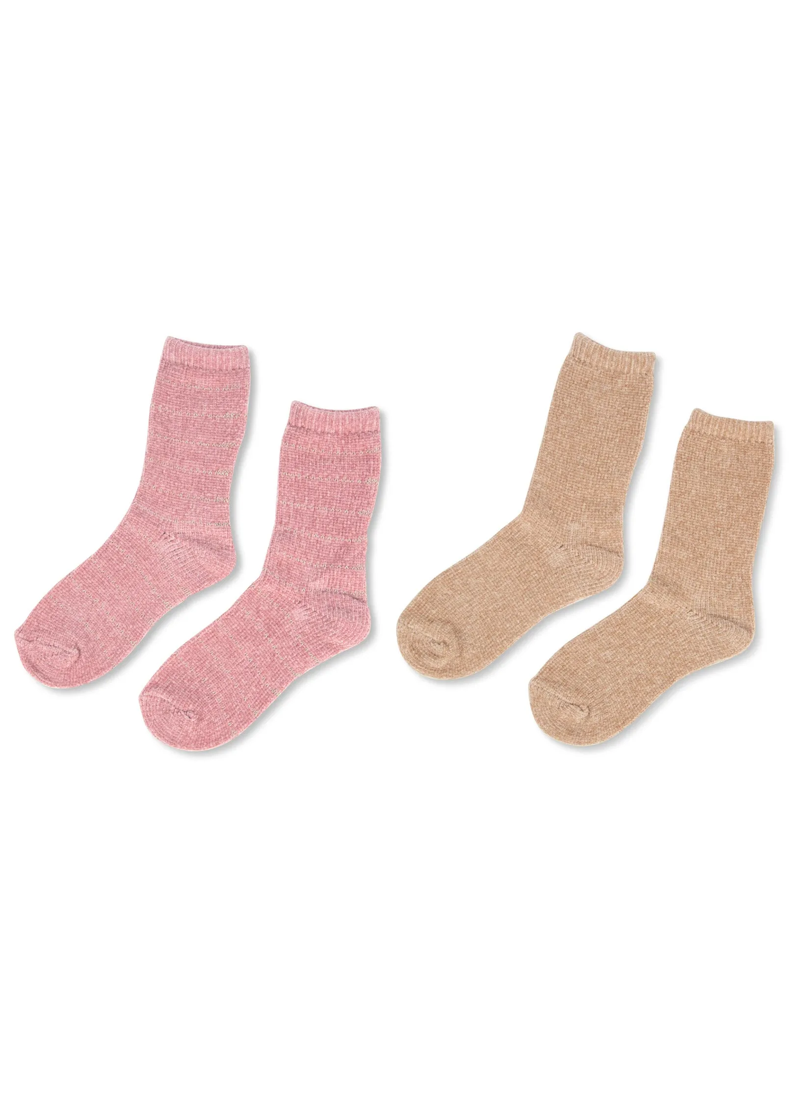 Cozy Socks 2 Pack - Pink Multi sold by VENUS product image thumbnail 2