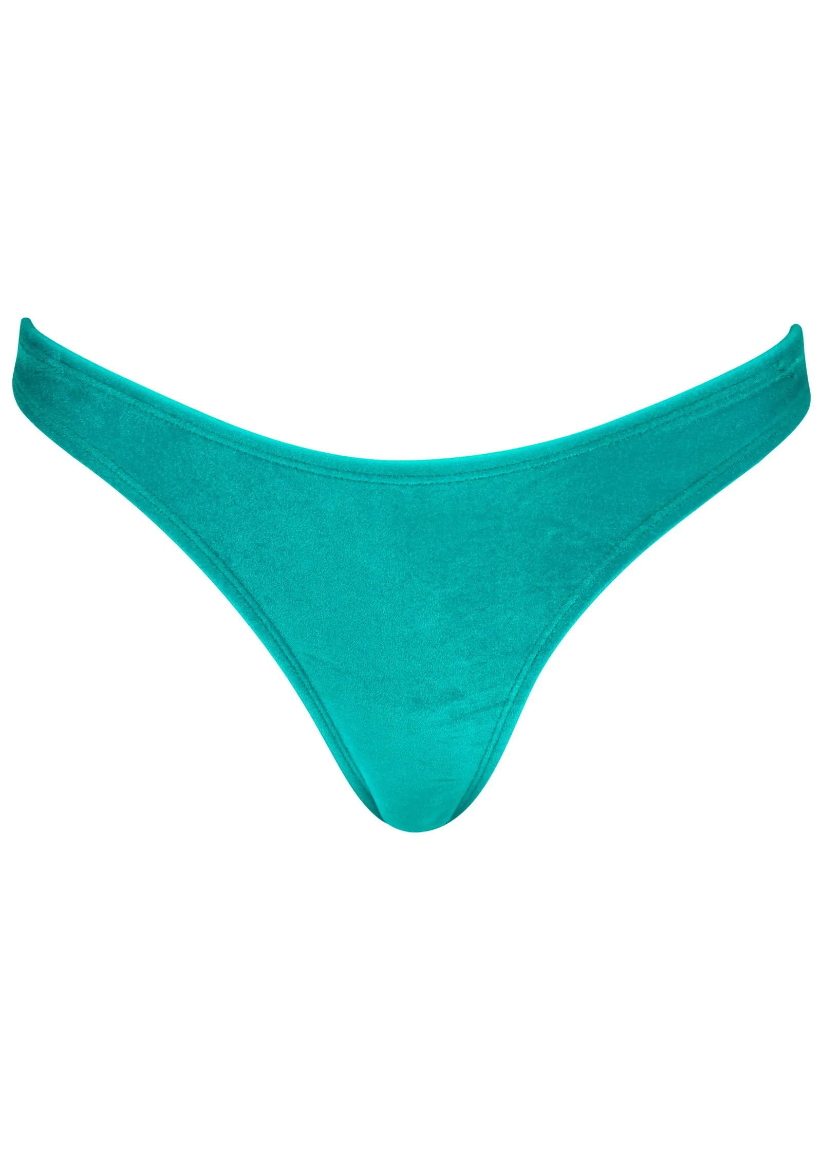 Velvet High Leg Swim Bottom - Teal sold by VENUS product image thumbnail 3