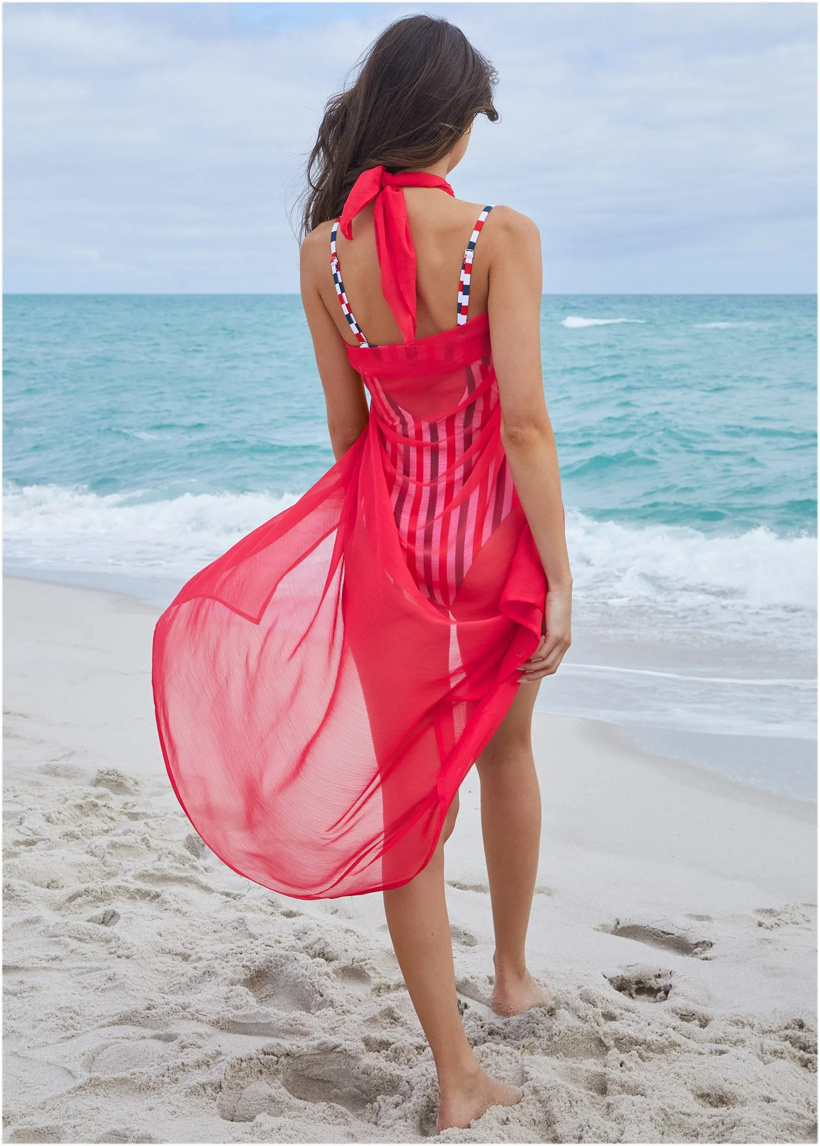 Pareo Cover-Up - Red sold by VENUS product image thumbnail 2