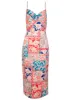 Cowl Neck Slip Dress - Venetian Patchwork sold by VENUS