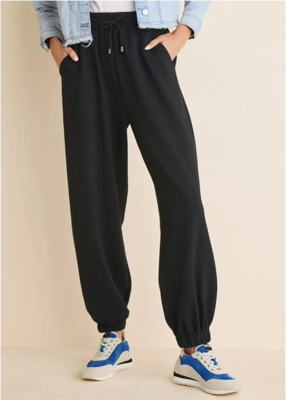 Double Knit Joggers - Black sold by VENUS