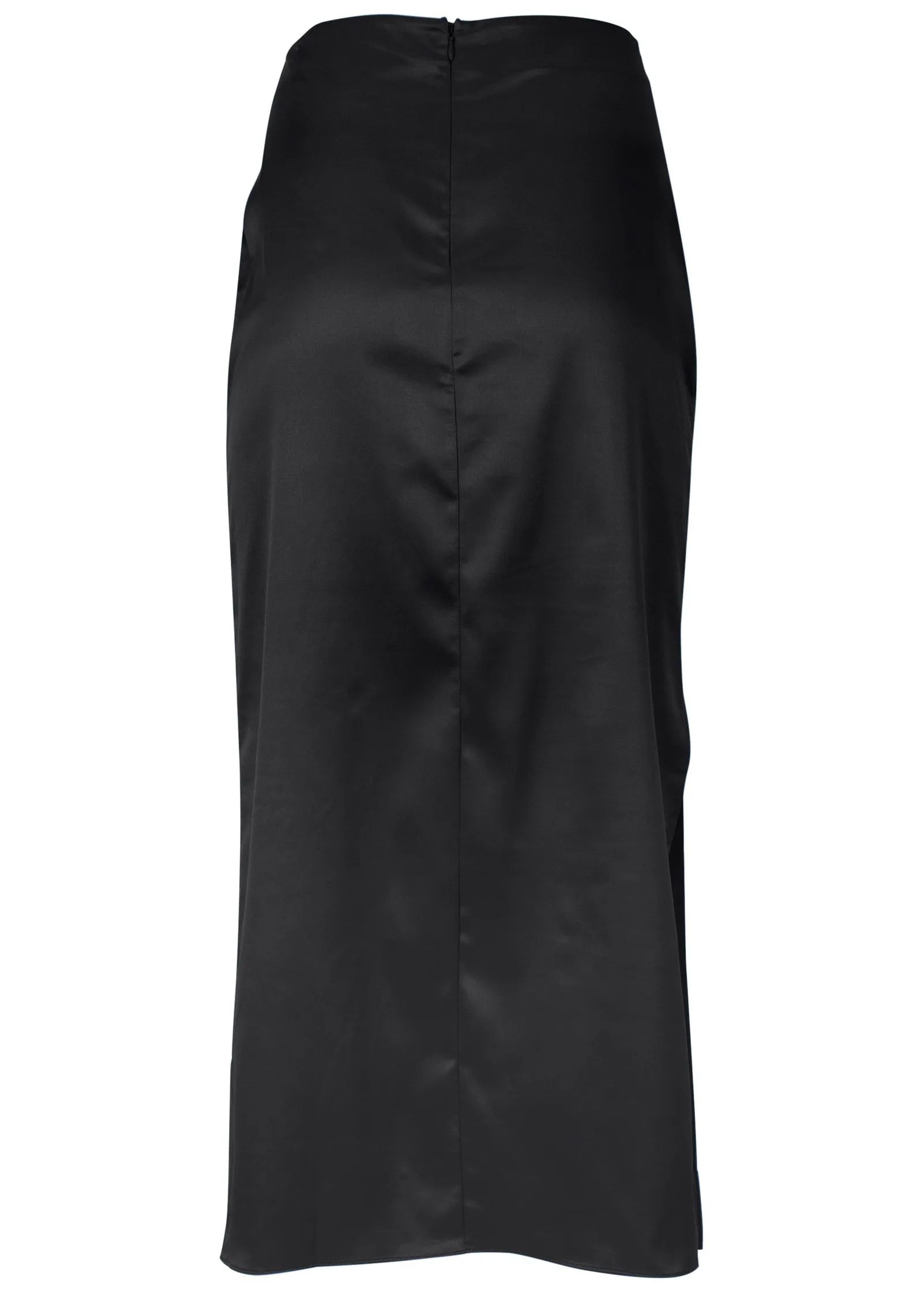 Midi Slip Skirt - Black sold by VENUS product image thumbnail 5