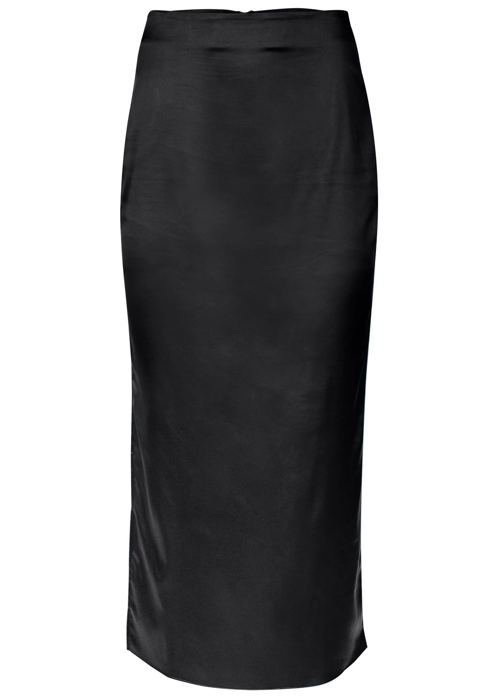 Midi Slip Skirt - Black sold by VENUS product image thumbnail 4