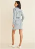 Denim Shirt Dress - Light Wash sold by VENUS