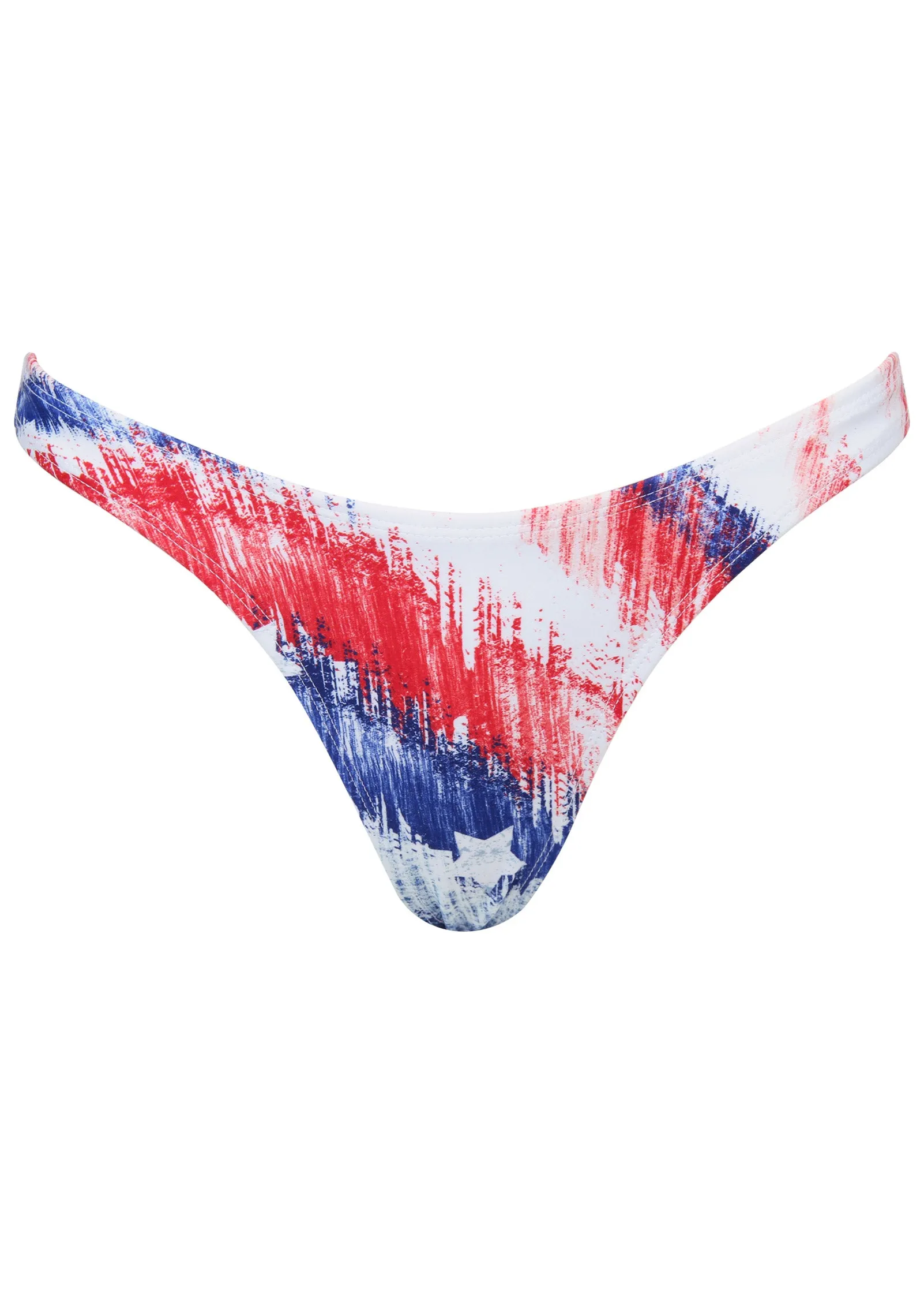 Malibu High Leg Scoop - Boardwalk Flag Small sold by VENUS product image thumbnail 3