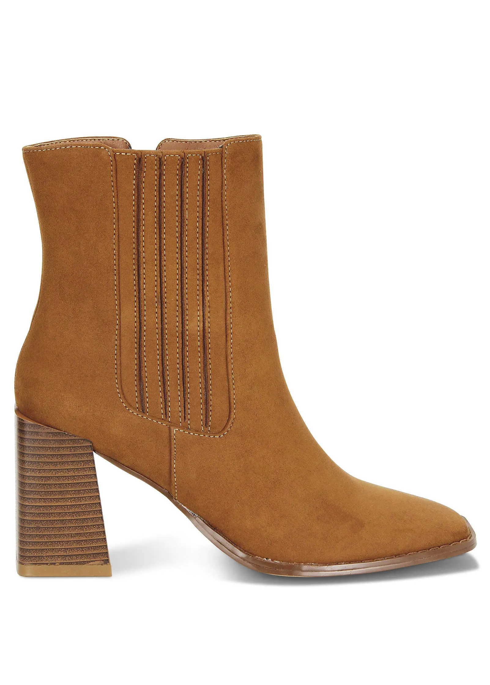 Square Toe Bootie - Cognac sold by VENUS product image thumbnail 2
