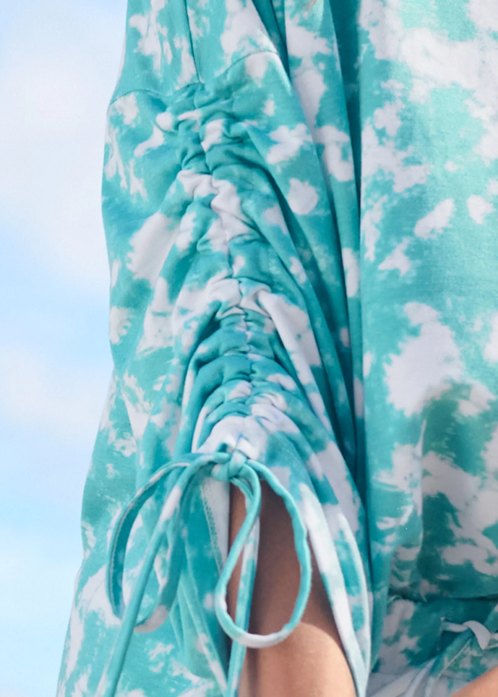 Terry Cover-Up Top - Rip Current sold by VENUS product image thumbnail 3