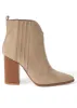 Western Booties - Natural sold by VENUS