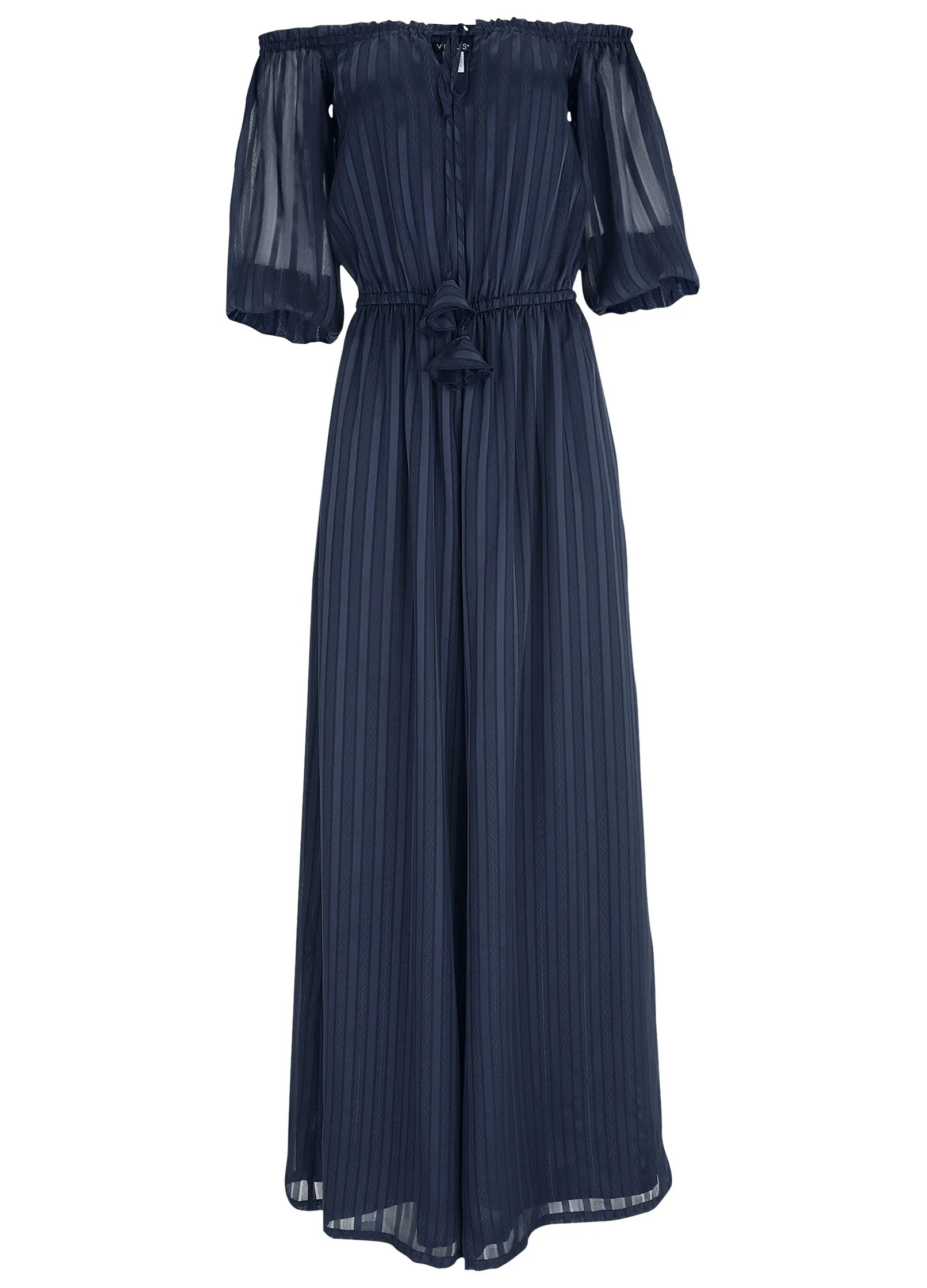 Off-The-Shoulder Jumpsuit - Navy sold by VENUS product image thumbnail 4