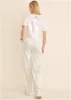 Stretch Sequin Top - Pearl White sold by VENUS
