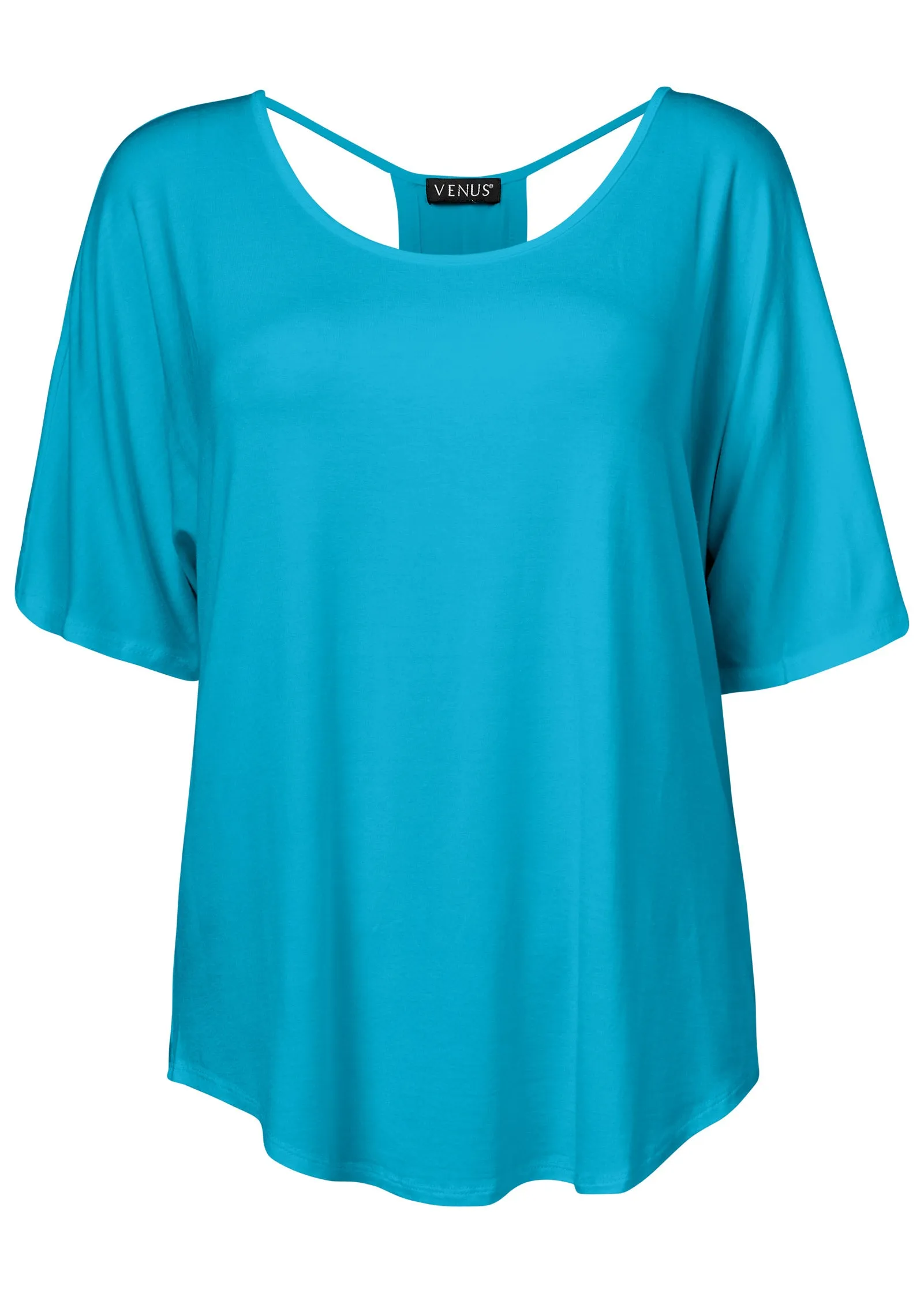 Racerback Basic Top - Aqua sold by VENUS product image thumbnail 5