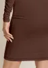 Shape Embrace Long Sleeve Dress - Brown sold by VENUS