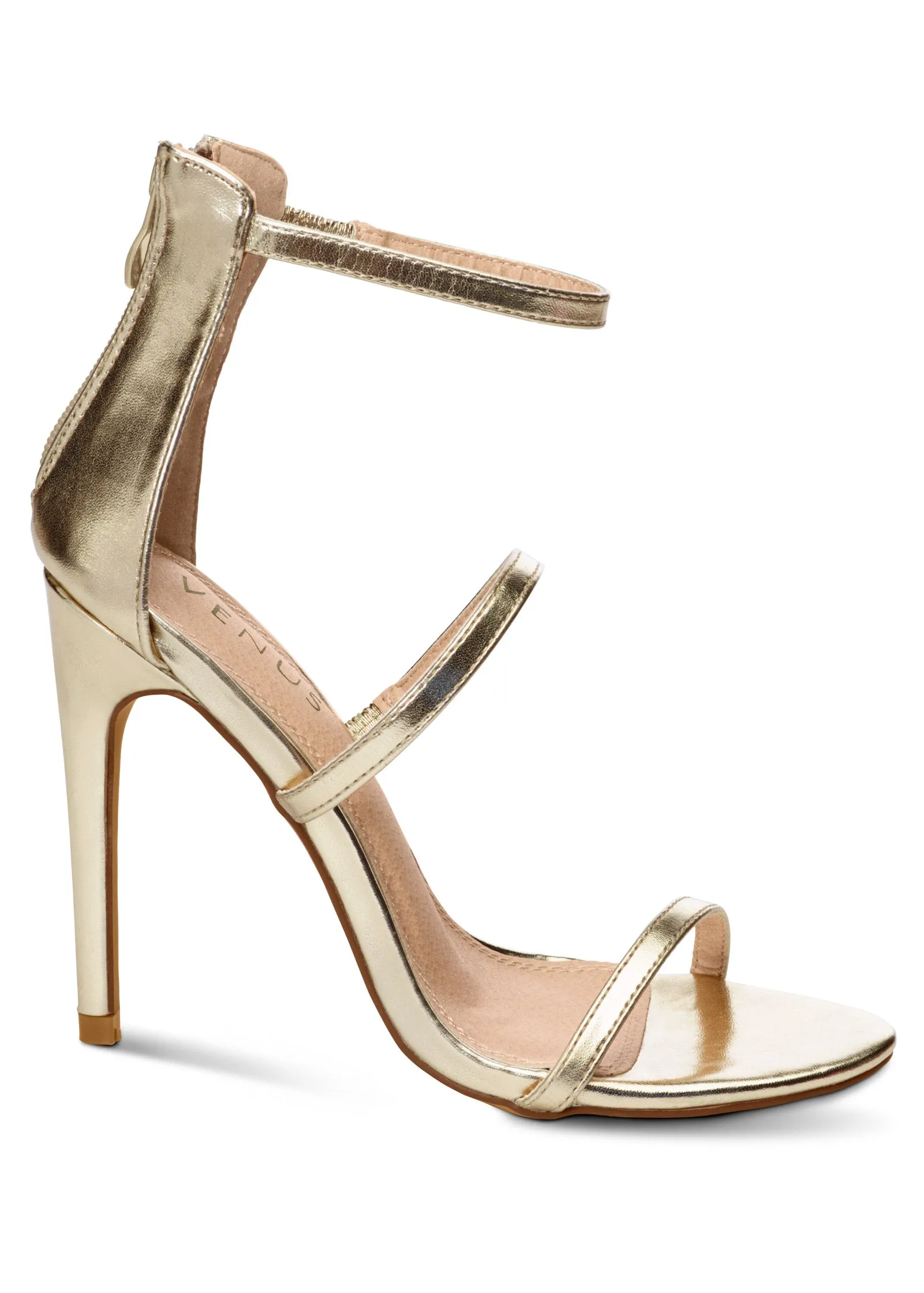 High Heel Strappy Sandals - Gold sold by VENUS product image thumbnail 2