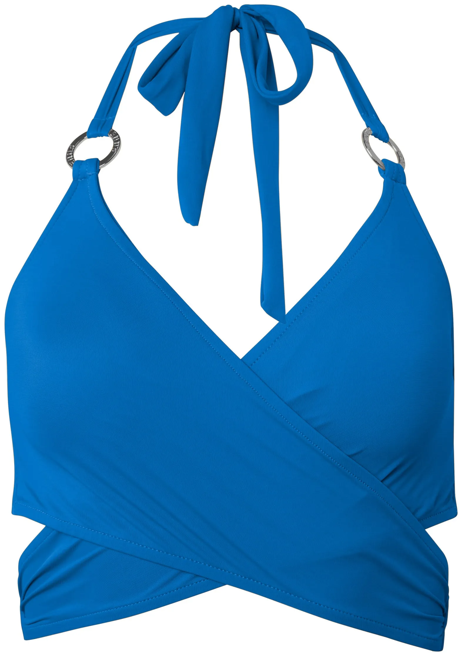 Laguna Wrap Bikini Top - Vibrant Cobalt sold by VENUS product image thumbnail 5