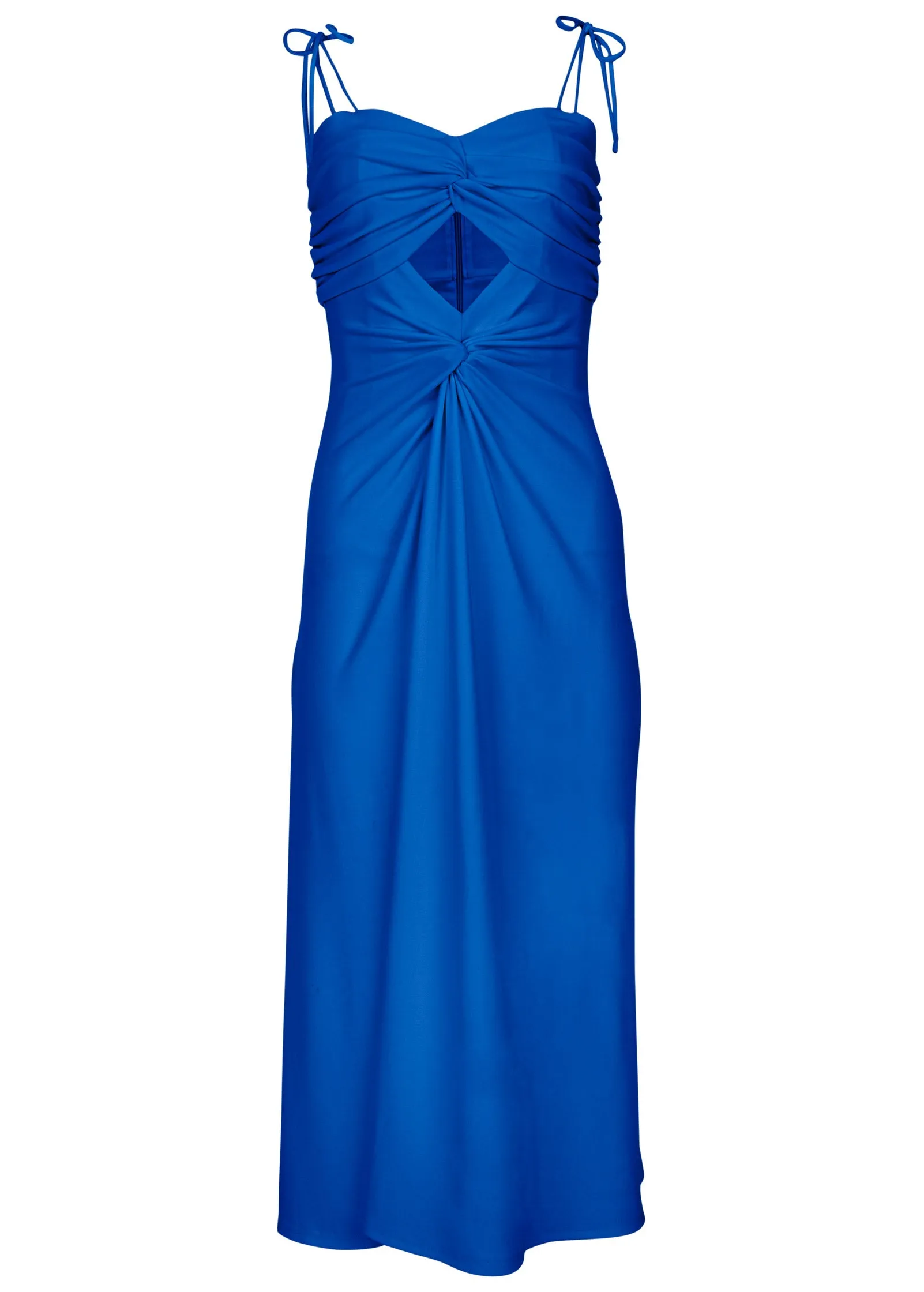 Ruched Cutout Maxi Dress - Blue sold by VENUS product image thumbnail 4