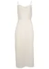 Cowl Neck Slip Dress - Off White sold by VENUS